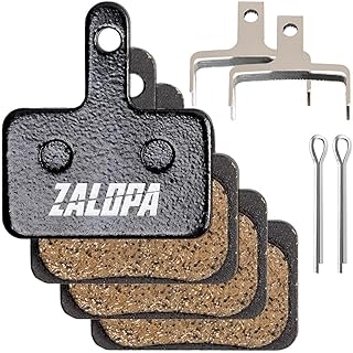 ZALOPA 2 Sets Full Metal B01S Resin Brake Pads for TRP Tektro Shimano Deore Br-M575 M525 M515 T615 T675 M505 M495 M486 M485 M475 M465 M447 M446 M445 M416 M415 M395 M375 M315 M355 Bicycle Bike MTB