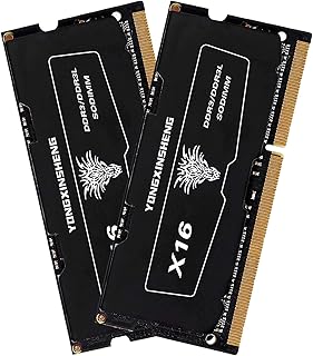 يونغكسينشينج مجموعة ذاكرة لابتوب 16GB (2×8GB) DDR3L / DDR3 1600MHz CL11 SODIMM PC3L-12800 / PC3-12800 204 دبوس 1.35 فولت / 1.5 فولت 2Rx8 ثنائي التصنيف غير ECC غير مخزن مؤقت، ترقية وحدة ذاكرة RAM