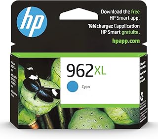 HP خرطوشة حبر 962XL عالية الإنتاجية | تعمل مع سلسلة HP OfficeJet 9010 وHP OfficeJet Pro 9010 و9020 Series | مؤهلة للحبر الفوري | 3JA00AN