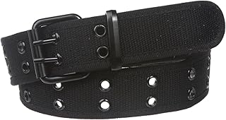 Double Hole Grommets Canvas Web Belt