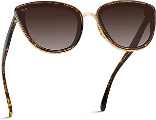 Classic Women Oversized Metal Frame Elegant Mirrored Lens Cat Eye Sunglasses