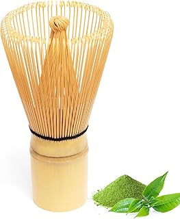 Matcha Whisk, Natural Bamboo Whisk Chasen Traditional 100 Sticks Matcha Whisk, Japanese Matcha Ceremony Accessory, Bamboo Matcha Whisk - For Tea Ceremony