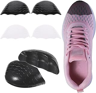 COMNICO Shoe Fillers for Loose Shoe, 4 Pcs Shoe Inserts Anti Slip Toe Filler Cushion Inserts Comfort Prevent Heel Slipping Shoe Fillers for Men and Women Shoe Too Big