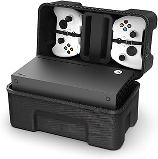 شنطة حمل صلبة متوافقة مع Xbox Series X شنطة تخزين للسفر