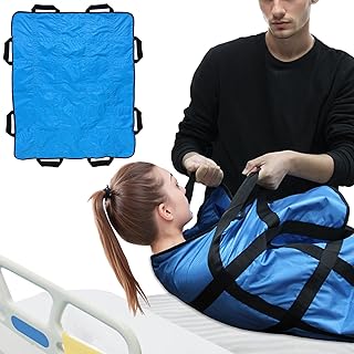 Multi-Functional 48x40 inch Positioning Bed Pads for Elderly, Bed Buddy Patient Lift Sling Handicap Accessories for Daily Living, Elderly Must Haves Assistance Products Patient Turning Device Reusable