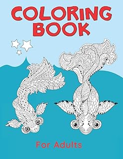 Coloring Book for Adults: Fun and stress relieving with a picture and graphic Coloring Pages for Teens and Adults, Beautiful picture, and unique. Size ... with blank pages for drawing or writing.