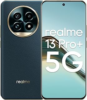 realme 13 Pro+ Dual-SIM 512GB ROM + 12GB RAM (GSM Only | No CDMA) Factory Unlocked 5G Smartphone (Emerald Green) - International Version