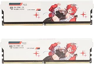 مجموعة ذاكرة RAM DDR4 سعة 16GB، 2x8GB/2x16GB، تردد 3200MHz، CL 16 20 20 38، 1.35 فولت، وحدة ذاكرة مطورة للكمبيوتر المكتبي، دعم XMP2.0 (16GB (2×8GB))