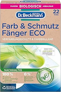 دكتور مصائد الطلاء والاوساخ ايكو من بيكمان، حماية طويلة الامد للألوان حتى 30 غسلة، قماش قابل لاعادة الاستخدام، 22 منديل