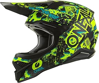 O'NEAL | Motocross-Helm | MX Enduro Motorrad | ABS-Schale, Lüftungsöffnungen für optimale Belüftung & Kühlung | 3SRS Helmet Ride | Erwachsene