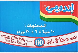 اندومي دجاج، 10×6×70 غرام