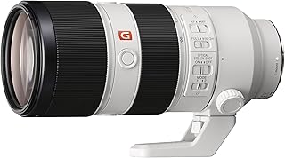 سوني عدسة FE 70-200 mm F2.8 GM عدسة G Master SEL70200GM اللون الخارجي أبيض الإصدار السعودي مع دعم الضمان السعودي