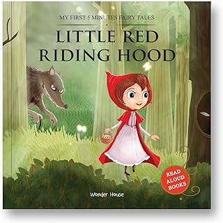 Wonder House Books My First 5 Minutes Fairy Tales Little Red Riding Hood : Traditional Fairy Tales For Children (Abridged And Retold)