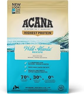 ACANA® Highest Protein, Wild Atlantic, Grain Free Dry Dog Food, 4.5lb