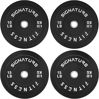 Fitvids 2' Olympic Bumper Plate Weight Plates with Steel Hub, Pair, Updated