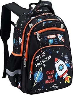 شنطة ظهر مدرسية من كوسانجيل، Schulrucksack für jungen,kinderrucksäcke mit Brustgurt kinder,Grosse Kapazität Grundschulrucksack,Rucksack,ab der 1-7.Klasse mädchen