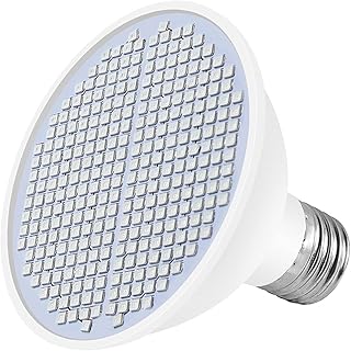 مصباح اضاءة LED لنمو النباتات الداخلية من 300 بالوان احمر وازرق E27 لزراعة الشتلات والزهور النضرة والخضار والدفيئة الزراعية 85-265 فولت