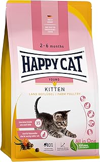 Happy Cat Kitten Land Geflugel (Poultry) 300G, Multicolor