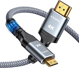 هاي وينجز كيبل HDMI 2.0 عالي السرعة 10 قدم 2.0 مضفر بسرعة 18 جيجابايت في الثانية - 4K 60HZ HDR ثلاثي الابعاد 4K UHD 2160p HD 1080p اتش دي سي بي 2.2 ايه ار سي ايثرنت متوافق مع تلفزيون 4K وبلو راي