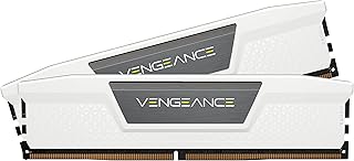 كورسير ذاكرة DDR5 RAM 32GB (2x16GB) 6000MHz CL30-36-36-76 1.4 فولت AMD اكسبو وانتل XMP للكمبيوتر المكتبي من فينجيانس - ابيض (CMK32GX5M2B6000Z30W)