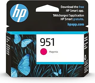 HP خرطوشة حبر 951 | ارجواني ماجنتا | تعمل مع HP OfficeJet Pro 251dw, 276dw, 8600 Series, 8100 | CN051AN