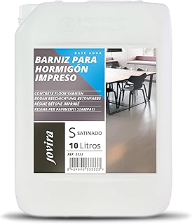 JOVIRA PINTURAS Water Based Printed Concrete Paint Resin for Concrete Coverings (10 Litres)