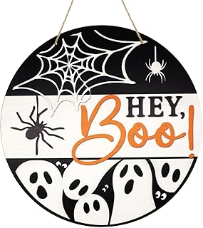 Dohia Halloween Hey Boo Ghost Sign ST1-YLMG (Spider)