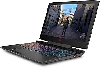 لابتوب اتش بي اومن 15-CE198 للالعاب بشاشة LCD‏ 15.6 انش ومعالج انتل i7-8750H‏ 2.2GHz‏، RAM‏ 16GB‏، HDD‏ 256GB‏، نيفيديا جيفورس GTX‏ 1060، ويندوز 10 برو، اسود