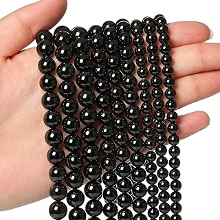 6/8/10mm Natural Stone Beads Energy Crystal Healing Power Gemstone Round Loose Beads for Jewelry Making