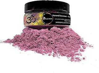 Samsara 100% Natural Frankincense Powder | Certified Origin, Versatile, Perfumery, Cosmetics, Compatible for Drawings with Frankincense - Resealable Jar 100ml (Pink)