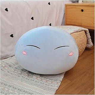 وسادة سلايم مخملية بتصميم عبارة That Time I Got Reincarnated As A Slime Toy Rimuru هدية لمحبي الاولاد والبنات (اللون: B، المقاس: 45 سم/17.7 انش)