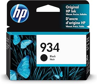 HP خرطوشة حبر اسود 934 | تعمل مع HP OfficeJet 6810؛ اوفيس جيت برو 6230، سلسلة 6830 | C2P19AN