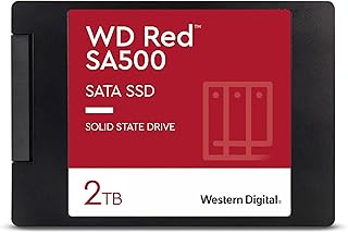 وسيط تخزين ذو حالة ثابتة ريد SA500 ناس داخلي 3 دي ناند سعة 2 تيرا من ويسترن ديجيتال - ساتا 3 6 جيجا/ثانية، 2.5/7 ملم، حتى 560 ميجا/ثانية - WDS200T1R0A، sata_6_gbps