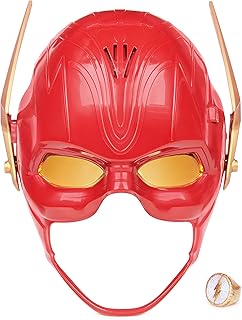 DC Comics, The Flash Hero Set, Iconic Mask with Visor and Ring, 10+ Unique