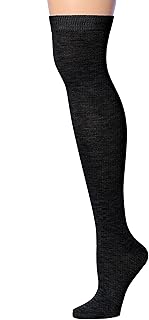 Isadora Paccini Women's Solid over the Knee Socks