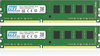 مجموعة ذاكرة DDR3 16GB (2x8GB) 1600MHz (PC3-12800) 240 دبوس 1.5 فولت CL11 UDIMM وحدة ذاكرة غير مخزنة وغير اي سي سي سي للكمبيوتر المكتبي من ليي