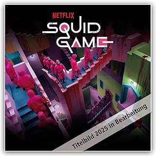 Netflix Squid Game – Squid Game 2025 – Wandkalender: Original Danilo-Kalender [Mehrsprachig] [Kalender]