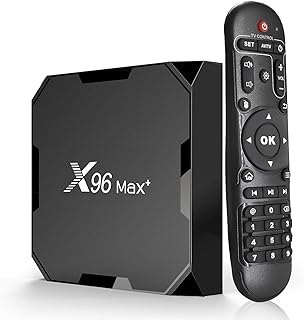 تي في بوكس اندرويد 8.1 - مشغل وسائط ذكي 4+32GB HD اندرويد بوكس، يدعم 4K/3D 2.4 و5GHz واي فاي بلوتوث 4.0 مع جهاز تحكم عن بعد، من هوافيليز