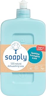 Soaply Dishwashing Liquid- Sparkling Eucalyptus Scent 500ml