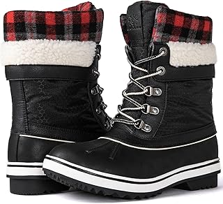 GLOBALWIN Women's Waterproof Winter Boots Snow Boots For Women