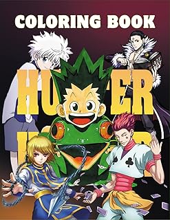 Hunter x Hunter Coloring Book: Badr's Adventure