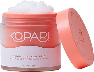 Kopari - Organic Tropical Coconut Melt Multi-Purpose Moisturizer, 100% Unrefined Coconut Oil, for Body, Hair and Skin.