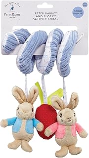 Rainbow Designs Peter Rabbit ("Peter Rabbit") Activity Spiral for Babies - Spiral for Prams and Toys for the Car Seat - Toy for Early Development