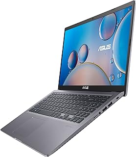 اسس لابتوب فيفوبوك 15 F515 بشاشة FHD 15.6 انش ووحدة معالجة مركزية انتل i3-1115G4 وذاكرة RAM DDR4 8GB وSSD 128GB وويندوز 11 هوم في وضع S، رمادي داكن، F515EA-AH34، ويندوز 11 هوم في وضع اس