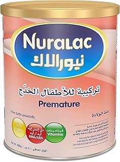 حليب الاطفال المولودين مبكرا من نورالاك، 400 غرام