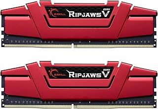 G.سكيل ذاكرة DDR4 SDRAM DDR4 3000 PC4 24000 سعة 16 جيجابايت 2 × 8 من ريبجاوس موديل F4-3000C16D-16GVRB 16.0 GB