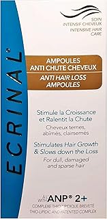 أمبولات مضادة لتساقط الشعر ANP2+ 40 من اكرينال 8 قطع × 5 مل