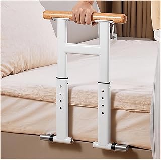 Bed Rail - Bed Assist Rail for Elderly Adults,Adjustable Heights Bed Cane Stable,for Bedroom - Compact Bedside Hand Railing for Home & Hospital, Fits Any Bed