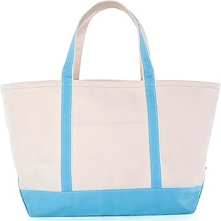 CB STATION Large Classic Tote - Canvas Tote Bag for Women - Multi-Colored Design, Perfect for Travel and Shopping