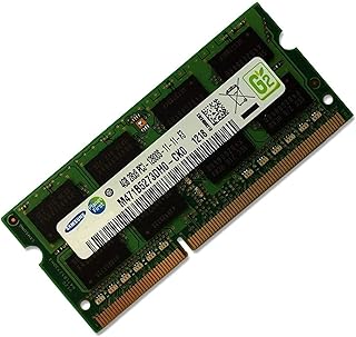 وحدة ذاكرة RAM للابتوب من سامسونج DDR3 PC3-12800 1600MHz 204-Pin SODIMM موديل M471B5273DH0-CK0، سعة 4.0 GB